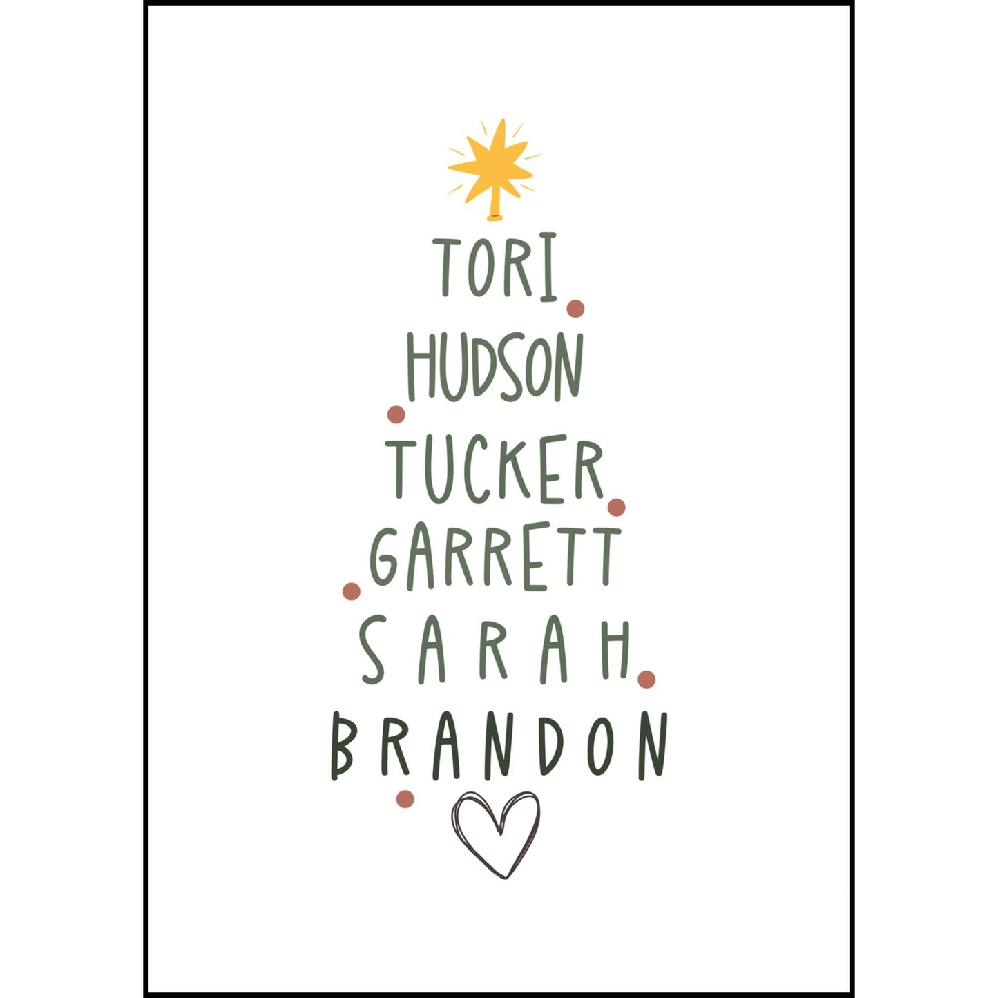 Personalized Christmas Tree Woven Christmas Blanket