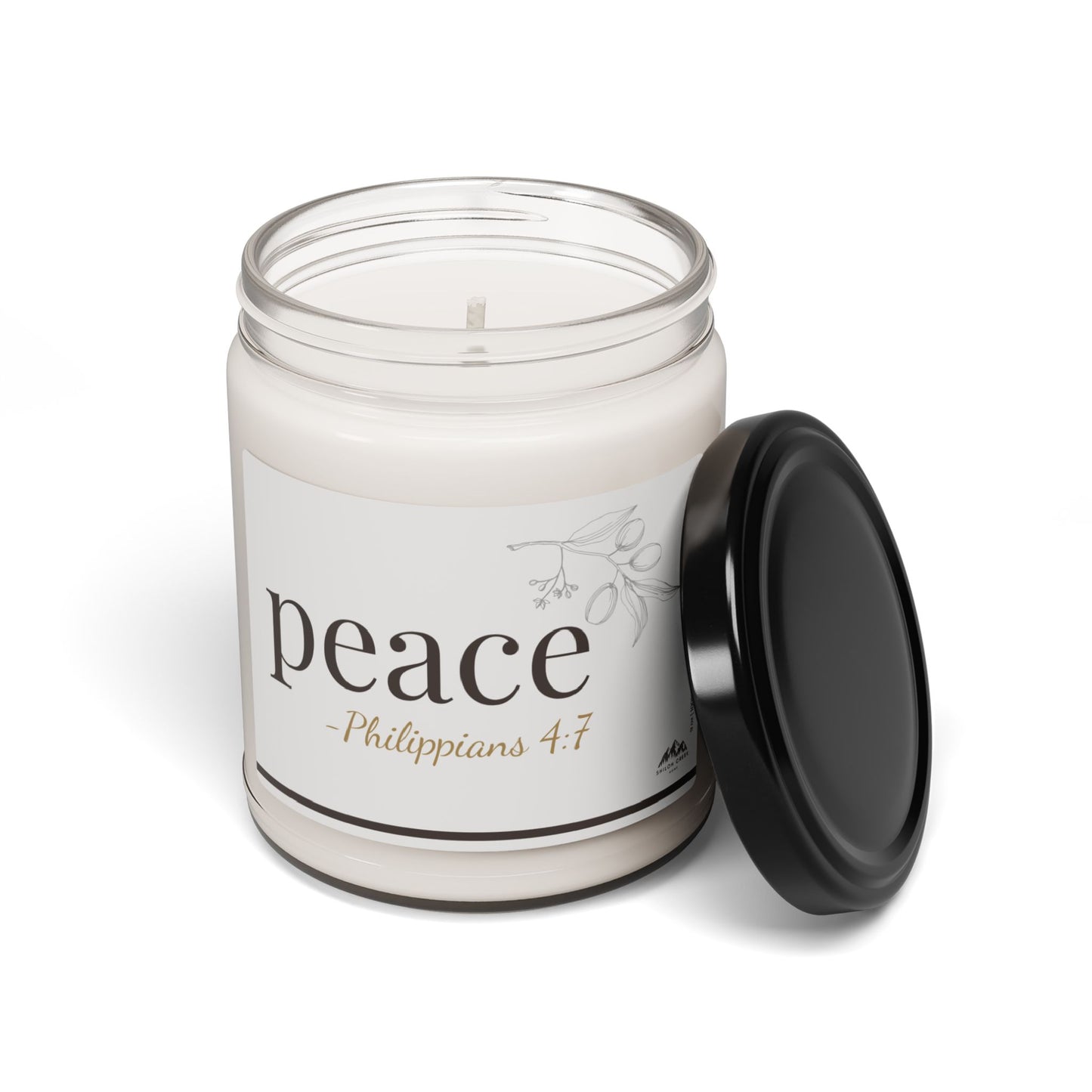 Peace Candle - Ephesians 4:7, 9 oz Soy Wax Candle