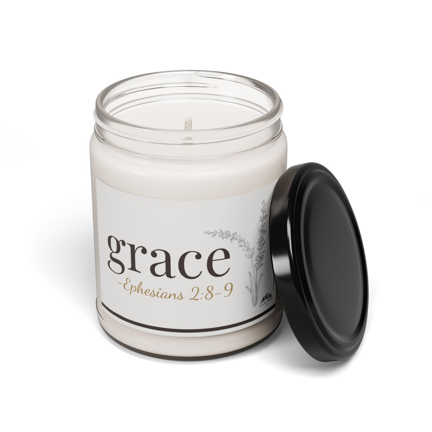 Grace Candle - Ephesians 2:8-9, 9 oz Soy Wax Candle