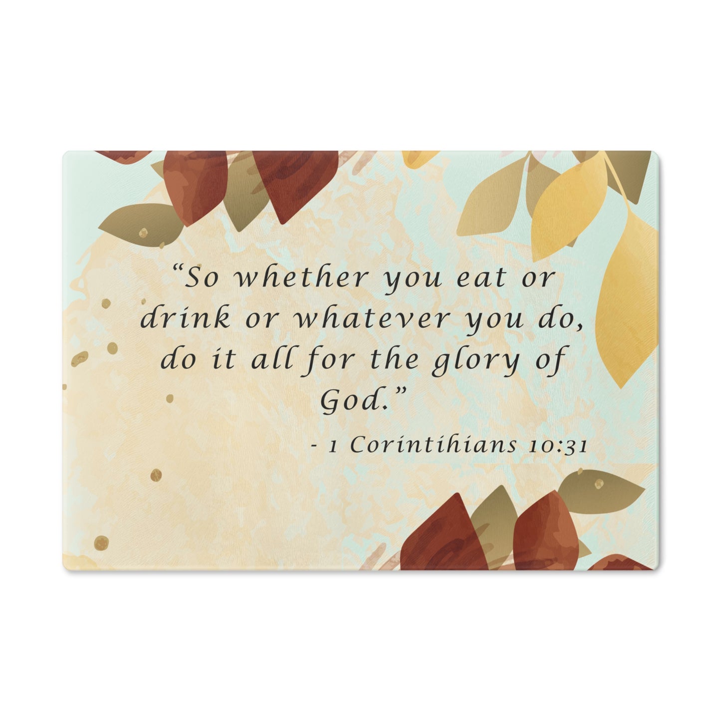 Scripture Cutting Board