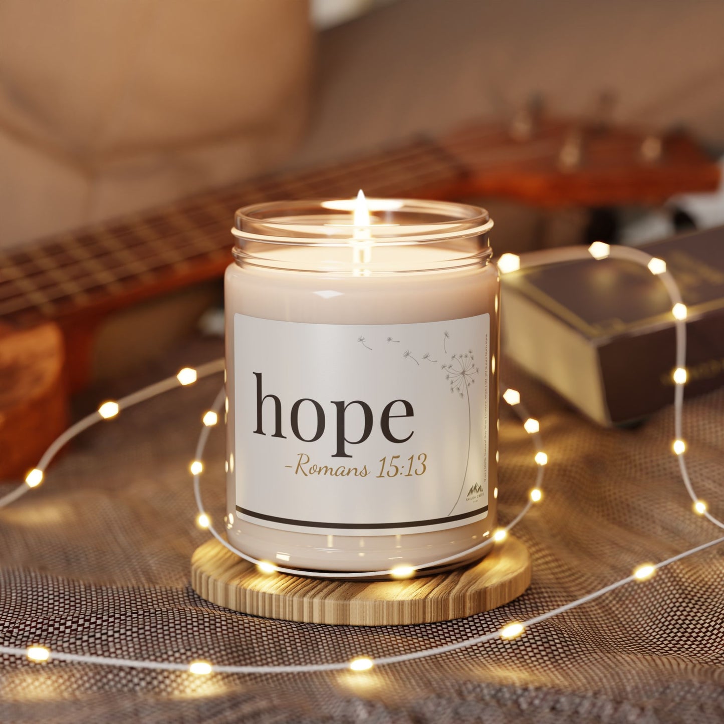 Hope Candle - Romans 15:13, 9 oz Soy Wax Candle