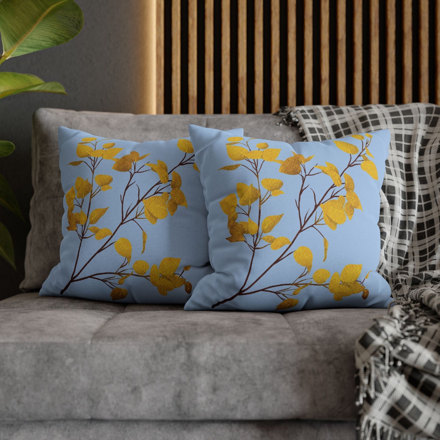 AspenThemed Square Pillow Cover