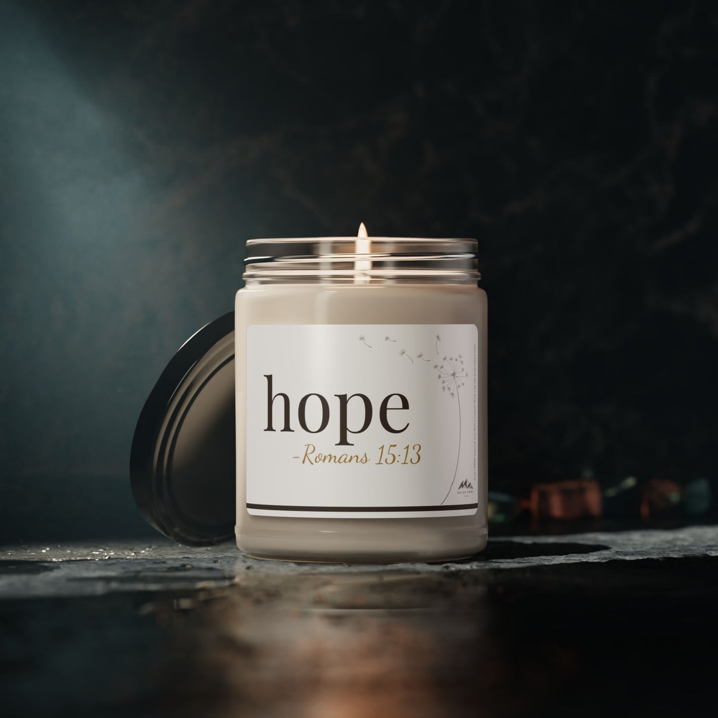 Hope Candle - Romans 15:13, 9 oz Soy Wax Candle