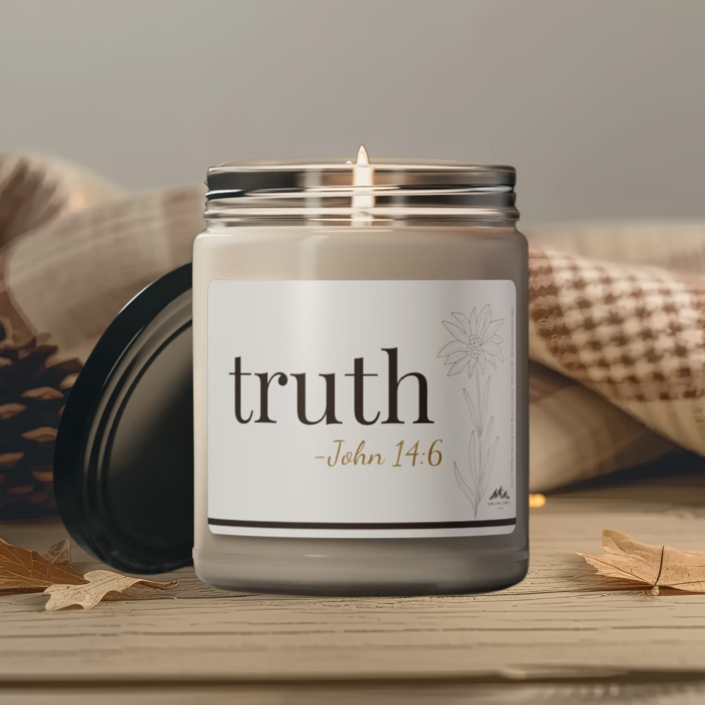 Truth Candle - John 14:6, 9 oz Soy Wax Candle