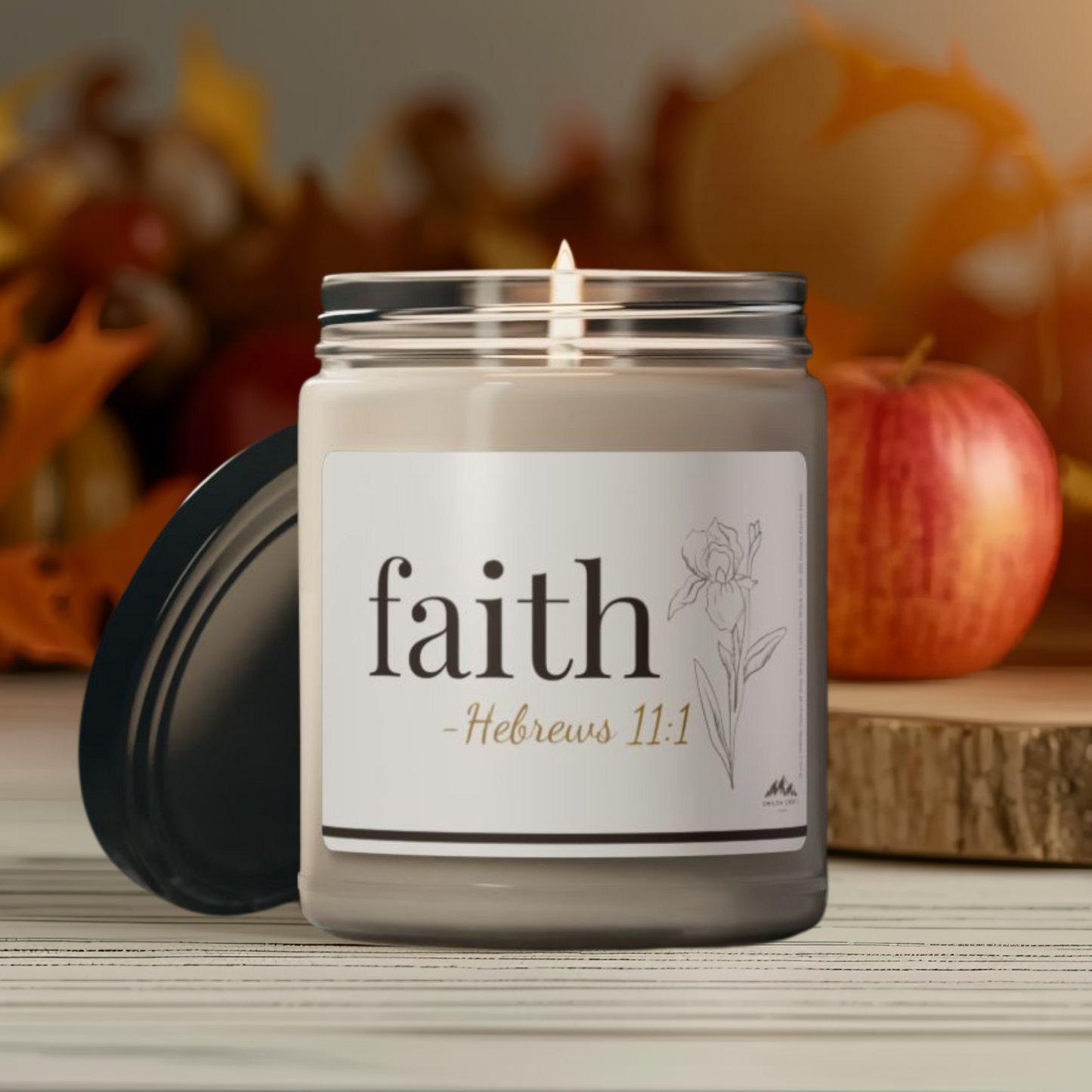 Faith Candle - Hebrews 11.1, 9 oz Soy Wax Candle