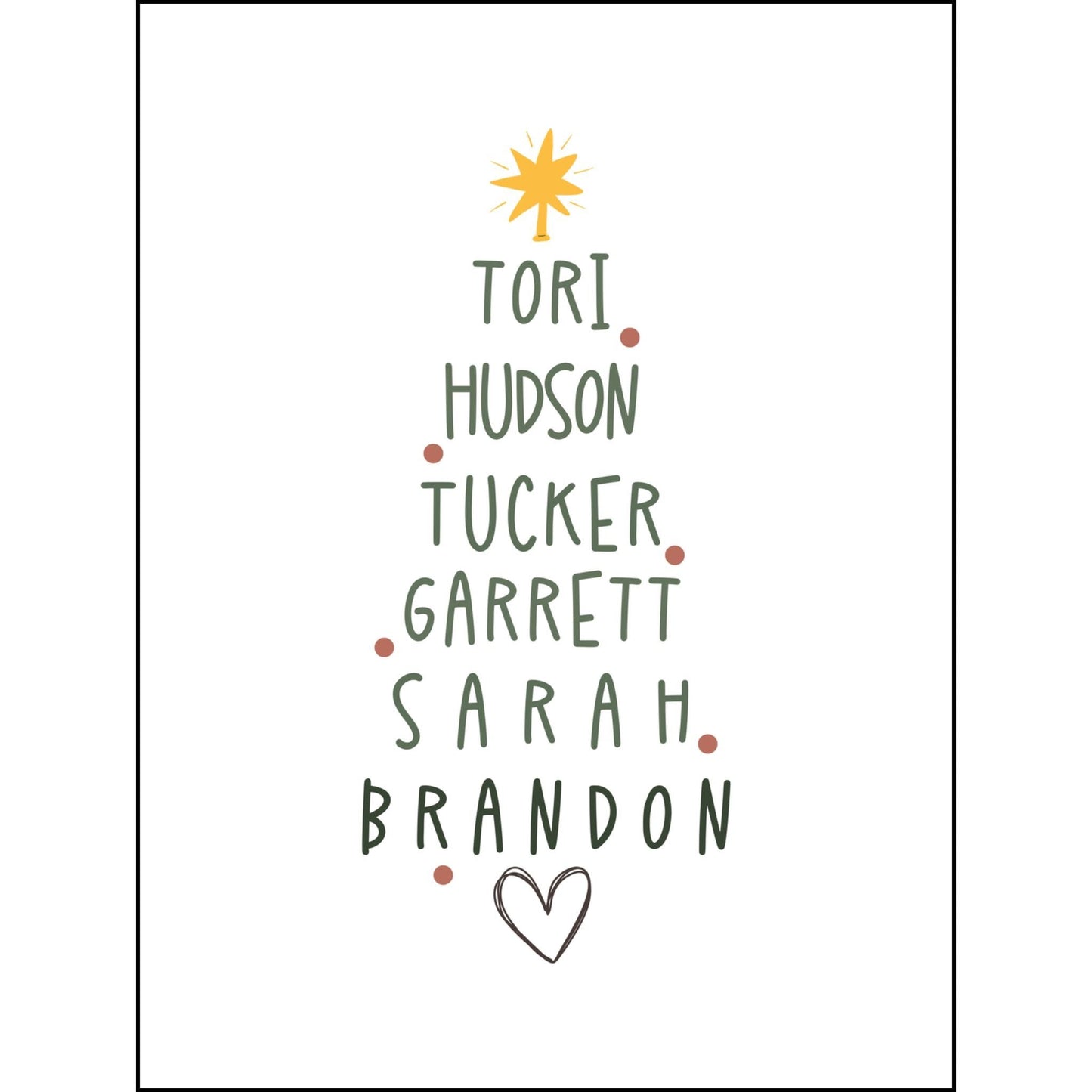 Personalized Christmas Tree Woven Christmas Blanket